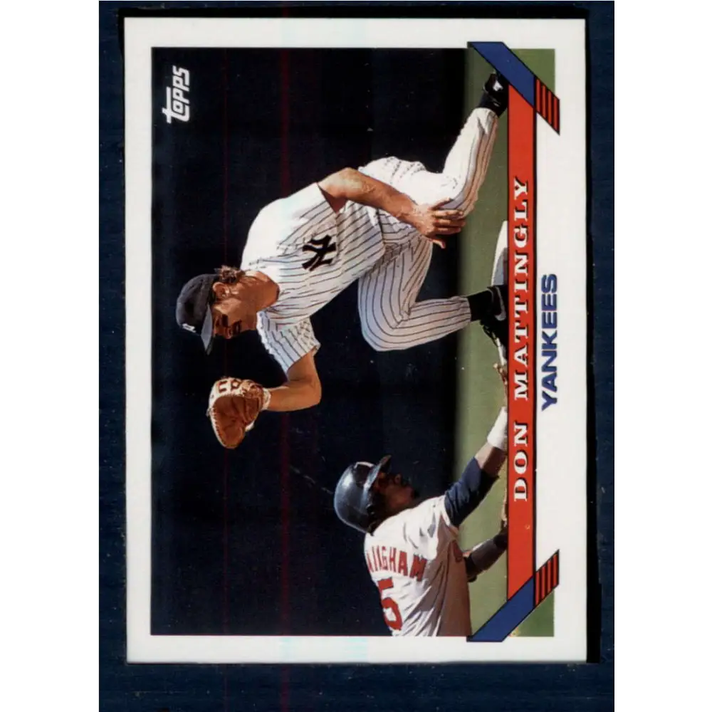 1993 Topps #32 Don Mattingly NM-MT New York Yankees Baseball Card  Image 1