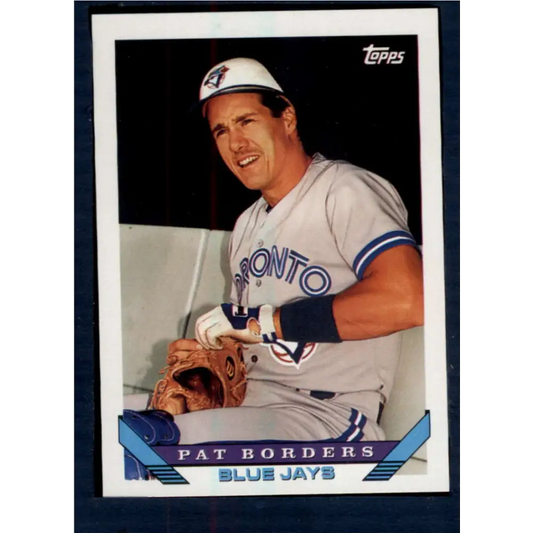 1993 Topps #322 Pat Borders NM-MT Toronto Blue Jays Baseball Card  Image 1
