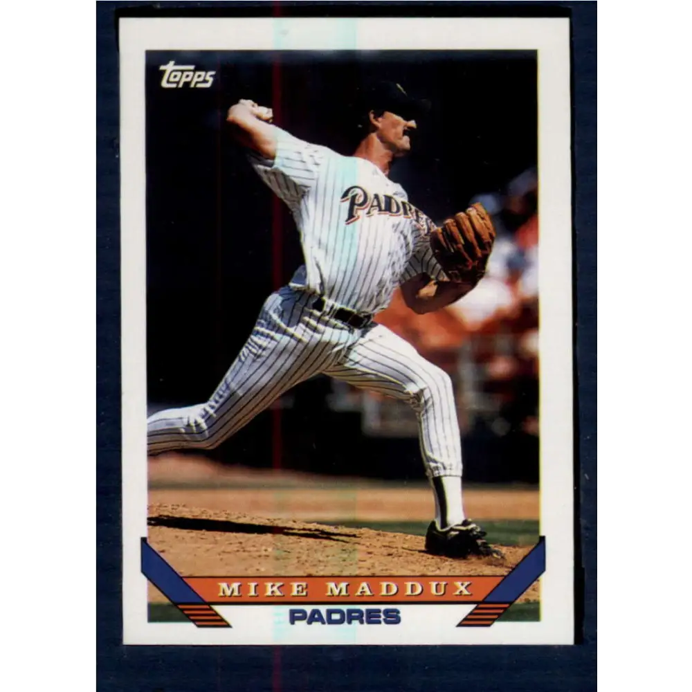 1993 Topps #329 Mike Maddux NM-MT San Diego Padres Baseball Card  Image 1