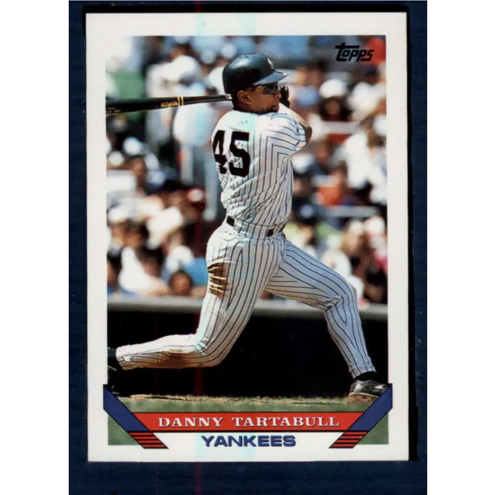 1993 Topps #330 Danny Tartabull NM-MT New York Yankees Baseball Card  Image 1