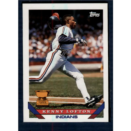 1993 Topps #331 Kenny Lofton NM-MT Cleveland Indians Baseball Card  Image 1