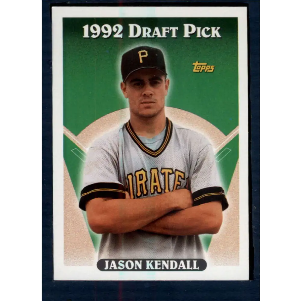 1993 Topps #334 Jason Kendall NM-MT RC Rookie Pittsburgh Pirates Baseball Card  Image 1