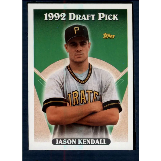 1993 Topps #334 Jason Kendall NM-MT RC Rookie Pittsburgh Pirates Baseball Card  Image 1