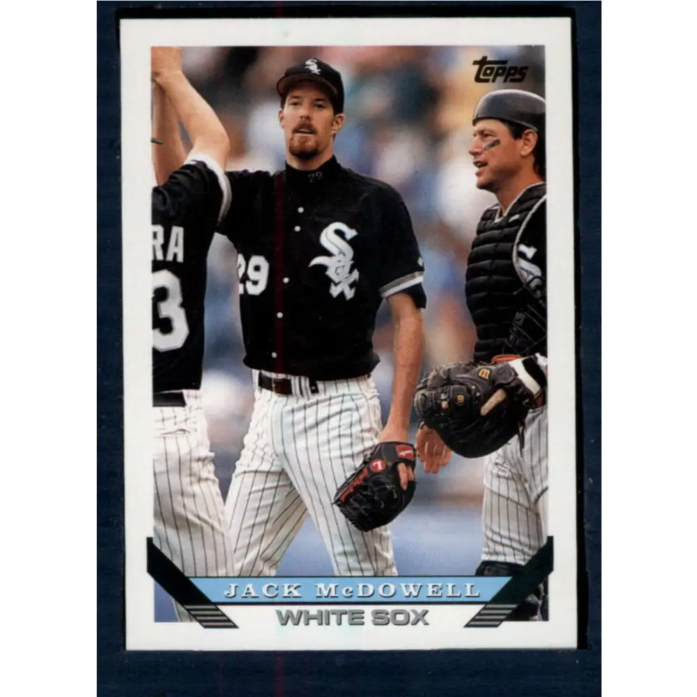 1993 Topps #344 Jack McDowell NM-MT Chicago White Sox Baseball Card  Image 1