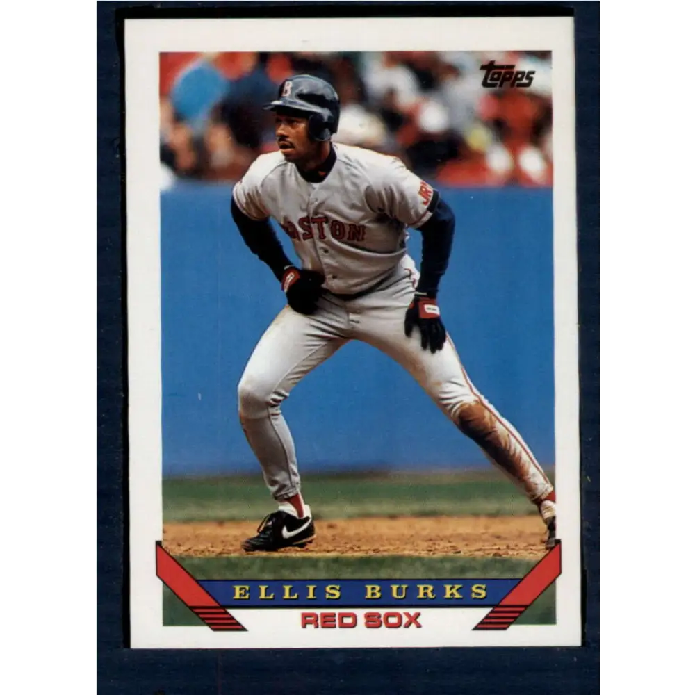 1993 Topps #351 Ellis Burks NM-MT Boston Red Sox Baseball Card  Image 1