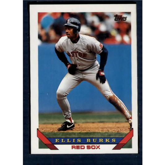 1993 Topps #351 Ellis Burks NM-MT Boston Red Sox Baseball Card  Image 1