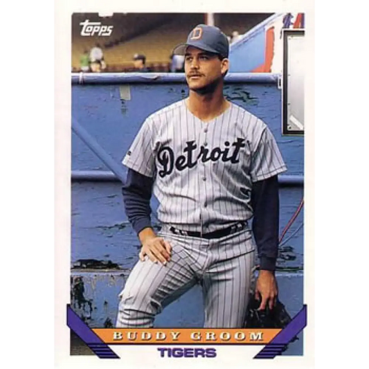 1993 Topps #353 Buddy Groom NM-MT Detroit Tigers Baseball Card  Image 1