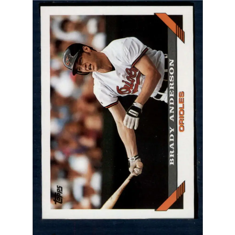 1993 Topps #355 Brady Anderson NM-MT Baltimore Orioles Baseball Card  Image 1
