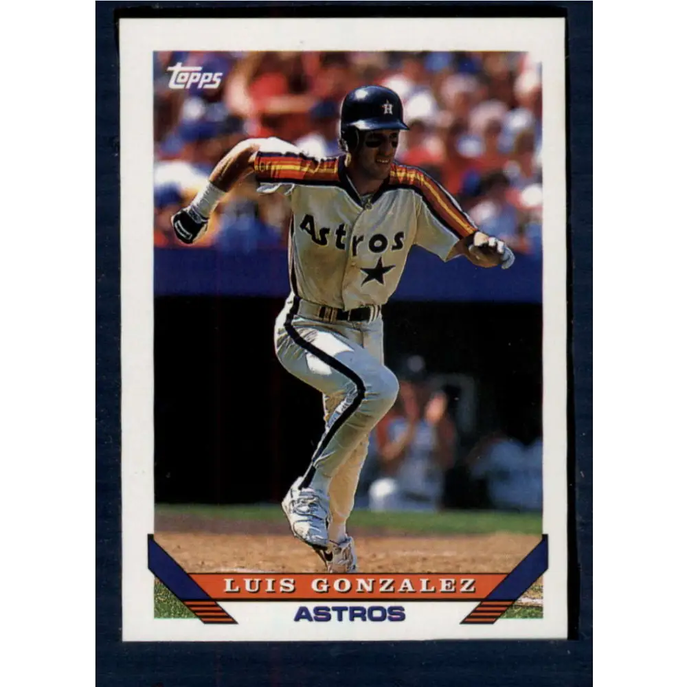 1993 Topps #362 Luis Gonzalez NM-MT Houston Astros Baseball Card  Image 1