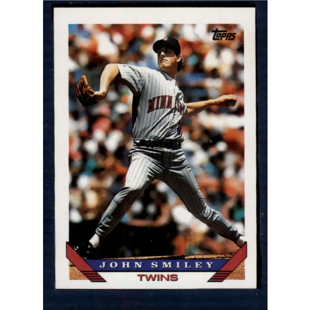 1993 Topps #363 John Smiley NM-MT Minnesota Twins Baseball Card  Image 1