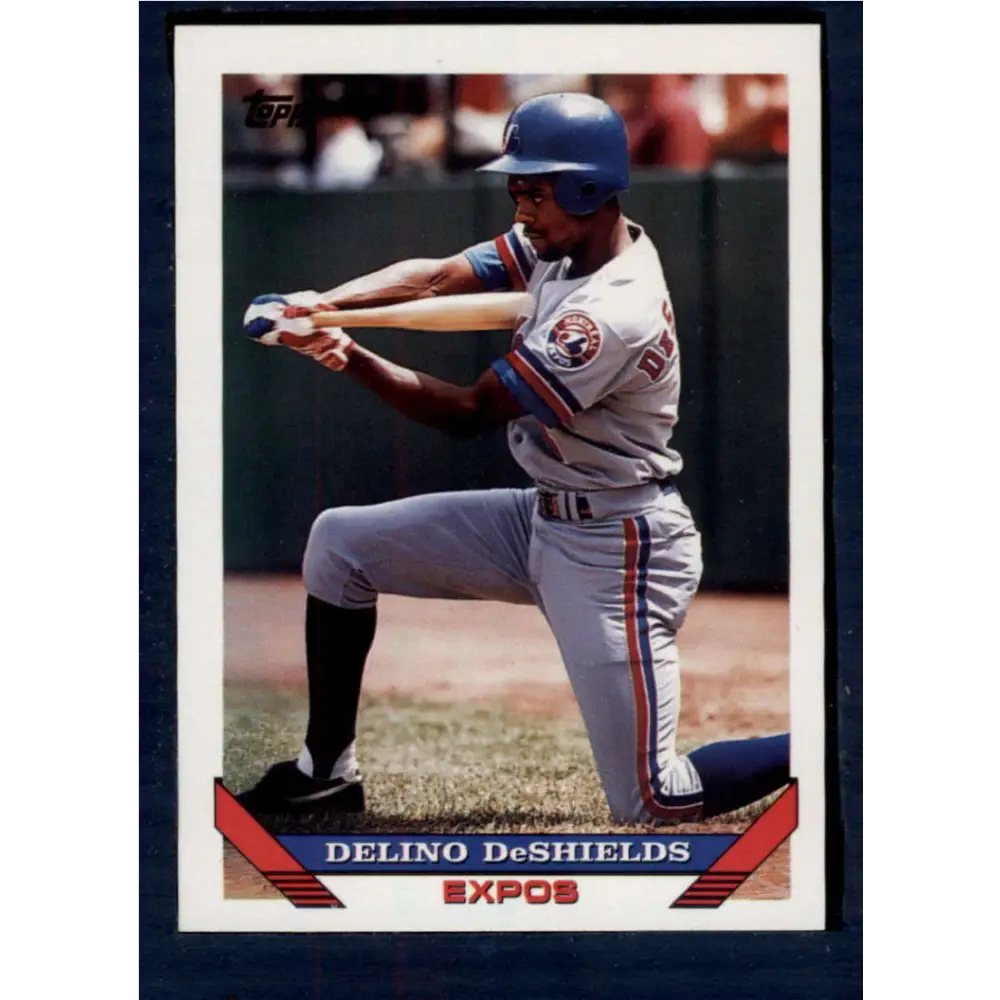 1993 Topps #368 Delino DeShields NM-MT Montreal Expos Baseball Card  Image 1