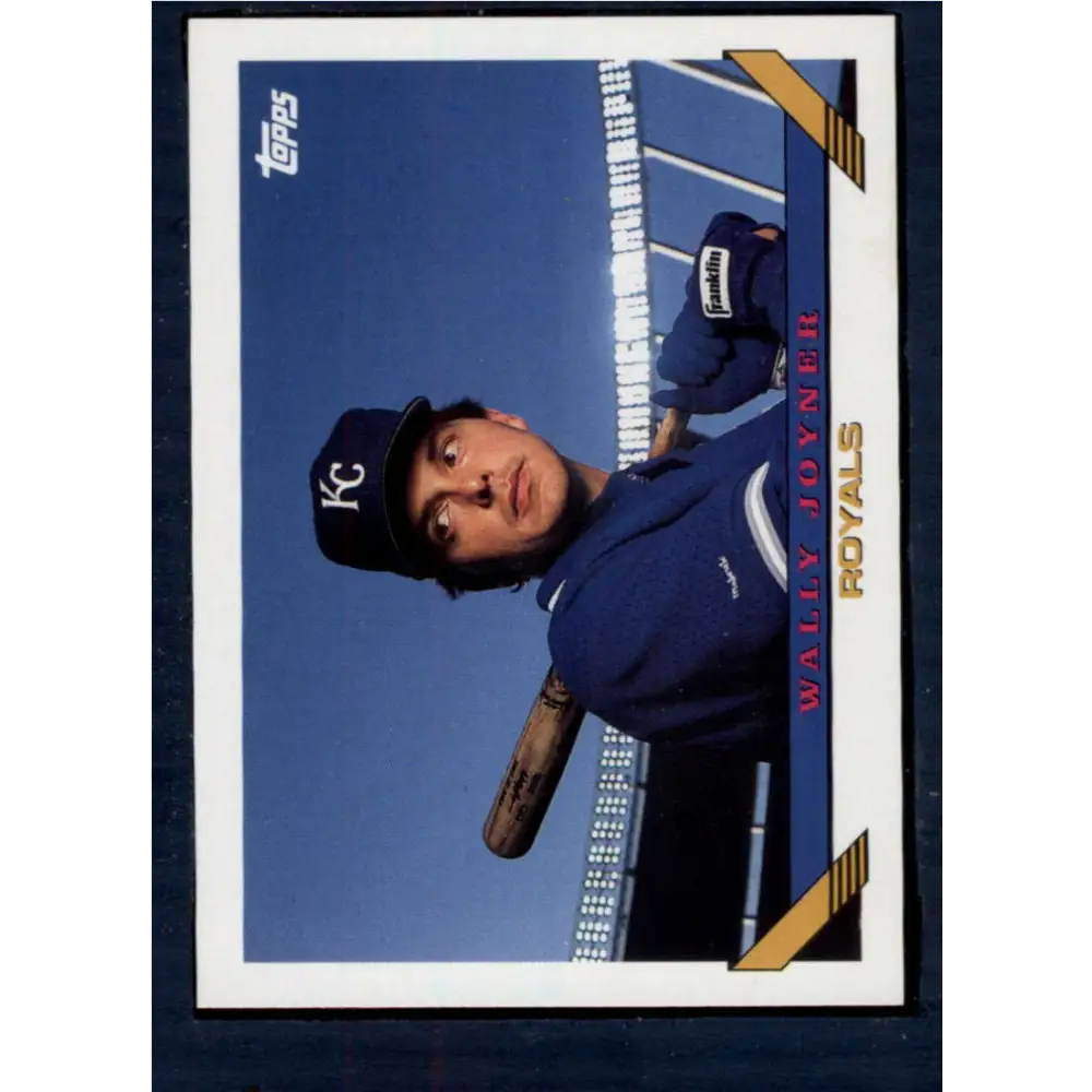 1993 Topps #375 Wally Joyner NM-MT Kansas City Royals Baseball Card  Image 1
