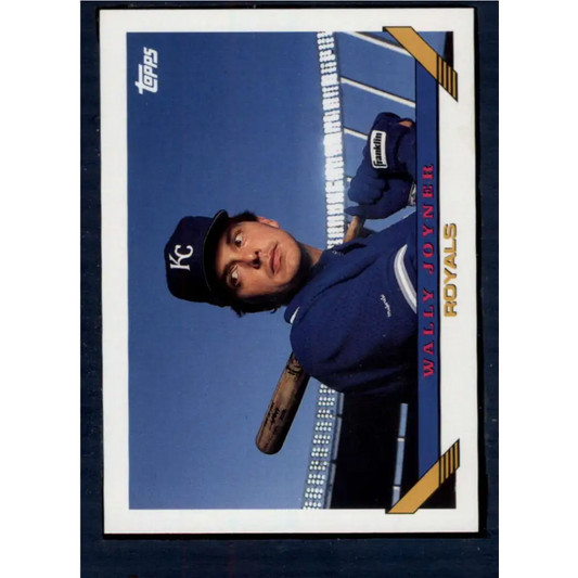 1993 Topps #375 Wally Joyner NM-MT Kansas City Royals Baseball Card  Image 1