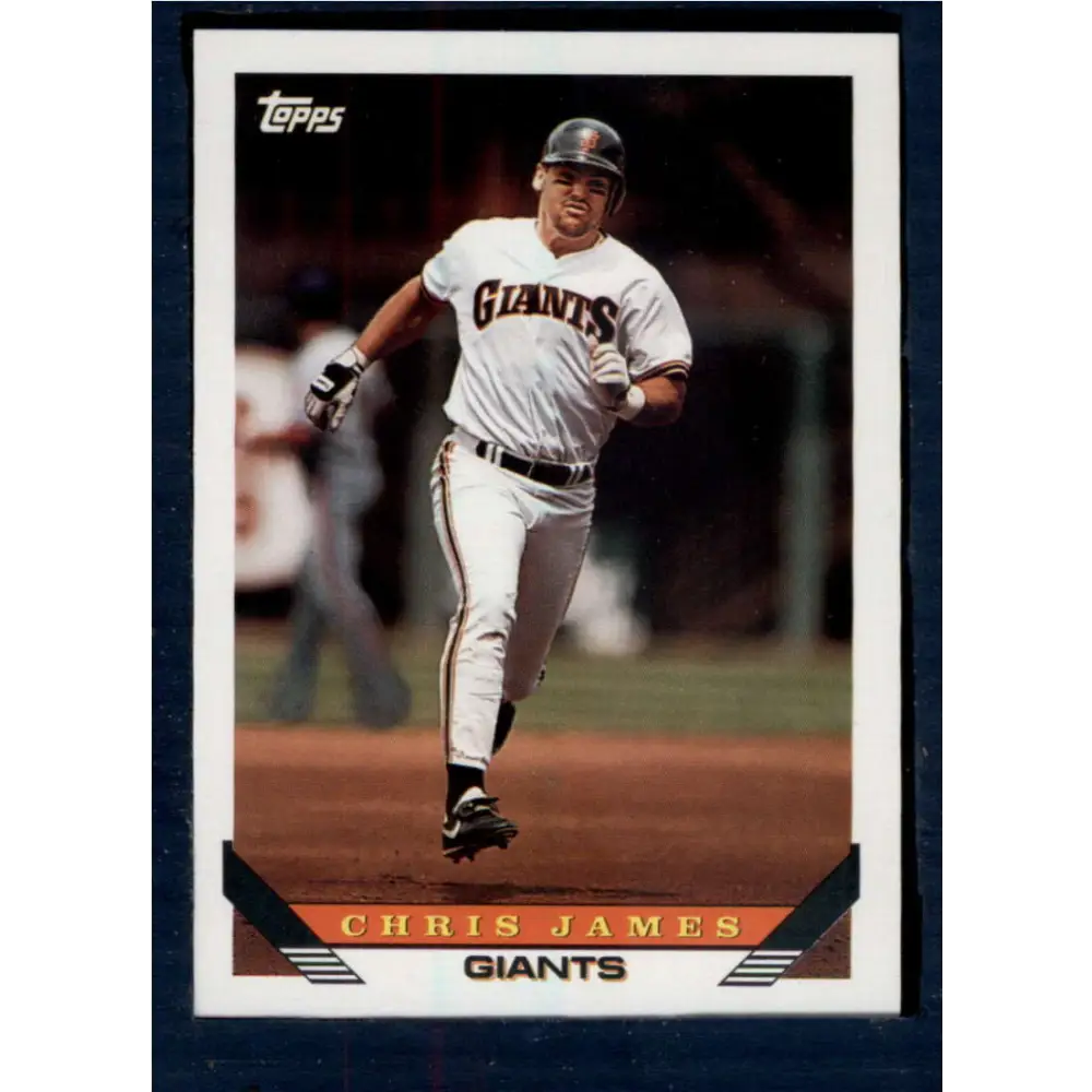 1993 Topps #38 Chris James NM-MT San Francisco Giants Baseball Card  Image 1