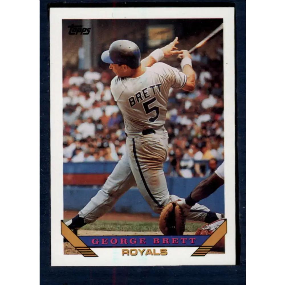 1993 Topps #397 George Brett NM-MT Kansas City Royals Baseball Card  Image 1