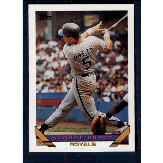 1993 Topps #397 George Brett NM-MT Kansas City Royals Baseball Card  Image 1