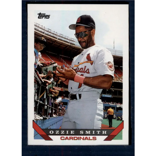 1993 Topps #40 Ozzie Smith NM-MT St. Louis Cardinals Baseball Card  Image 1