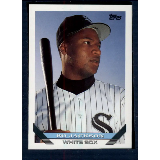 1993 Topps #400 Bo Jackson NM-MT Chicago White Sox Baseball Card  Image 1