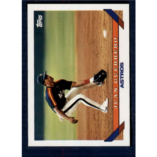 1993 Topps #414 Juan Guerrero NM-MT Houston Astros Baseball Card  Image 1