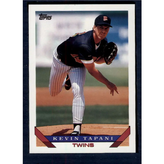 1993 Topps #420 Kevin Tapani NM-MT Minnesota Twins Baseball Card  Image 1