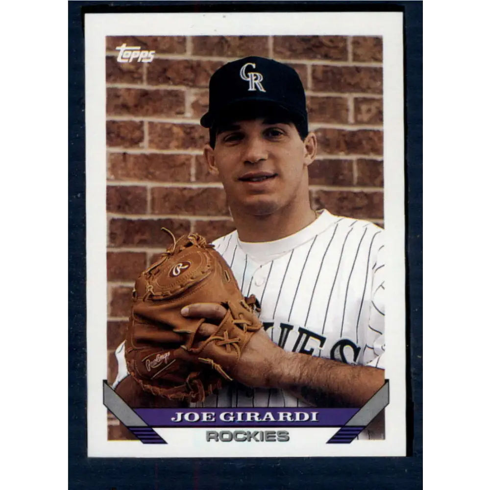 1993 Topps #425 Joe Girardi NM-MT Colorado Rockies Baseball Card  Image 1