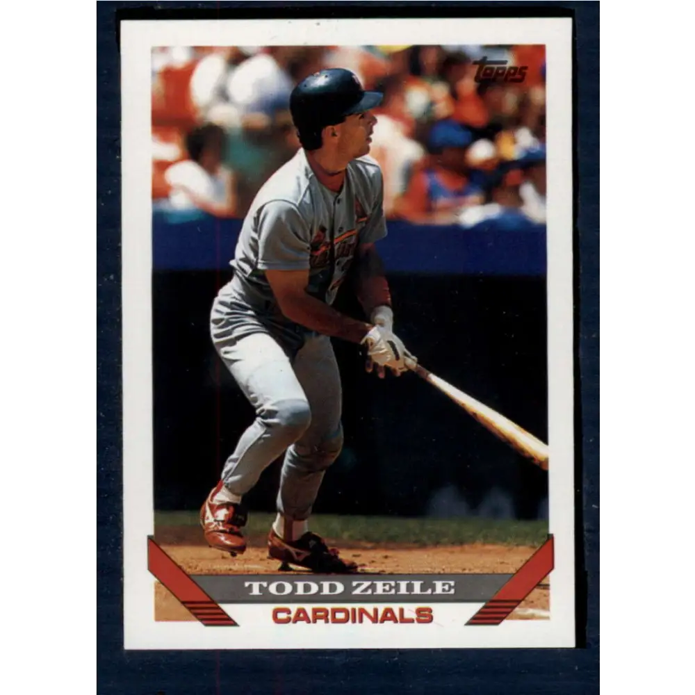 1993 Topps #428 Todd Zeile NM-MT St. Louis Cardinals Baseball Card  Image 1
