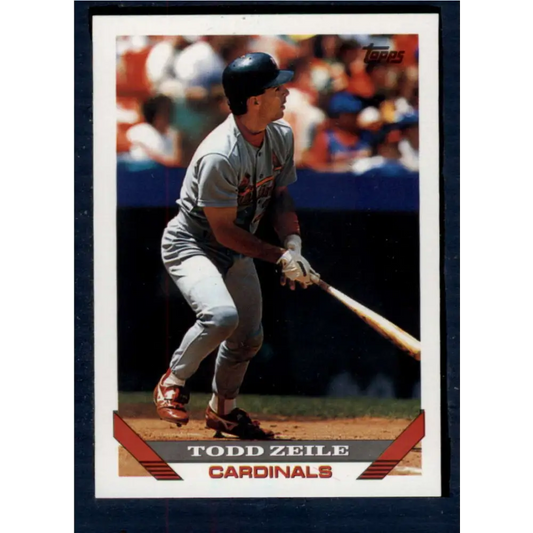 1993 Topps #428 Todd Zeile NM-MT St. Louis Cardinals Baseball Card  Image 1