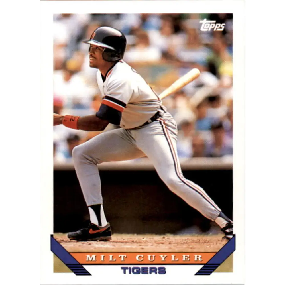 1993 Topps #429 Milt Cuyler NM-MT Detroit Tigers Baseball Card  Image 1