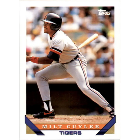 1993 Topps #429 Milt Cuyler NM-MT Detroit Tigers Baseball Card  Image 1