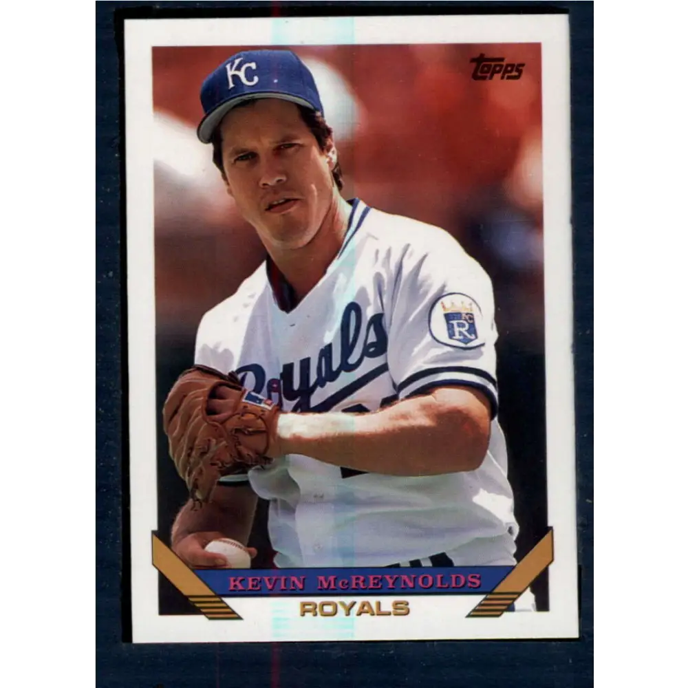 1993 Topps #442 Kevin McReynolds NM-MT Kansas City Royals Baseball Card  Image 1