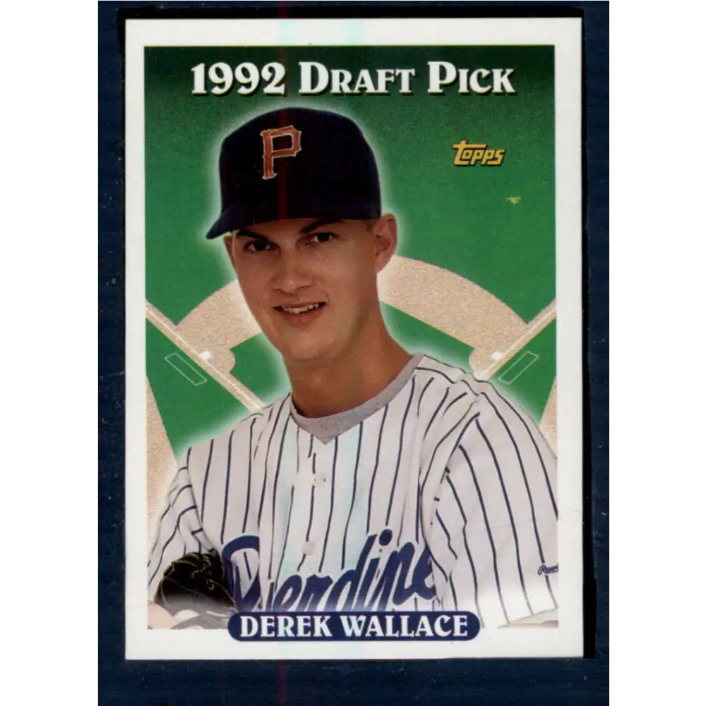1993 Topps #459 Derek Wallace NM-MT RC Rookie Chicago Cubs Baseball Card  Image 1