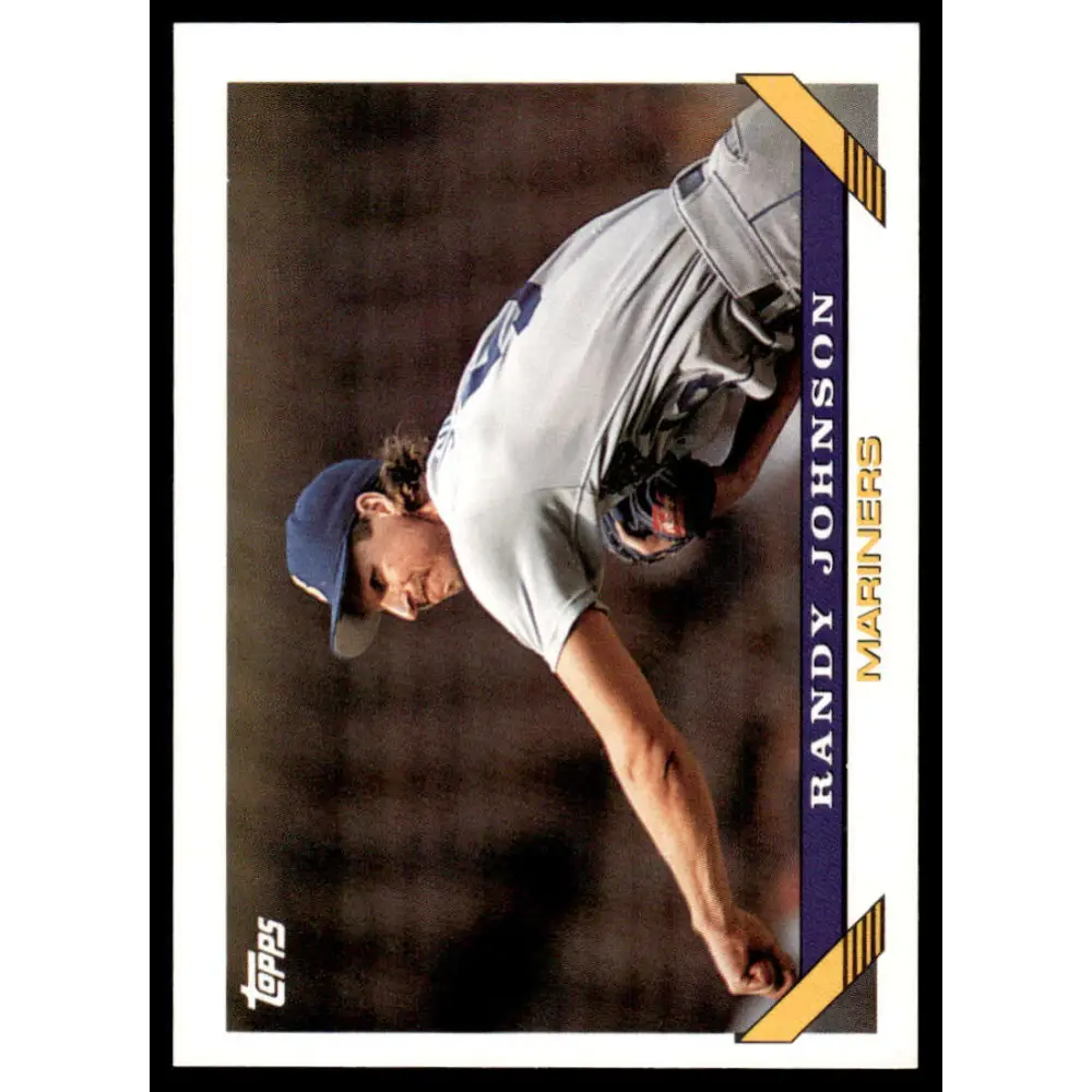 1993 Topps #460 Randy Johnson EX/NM Seattle Mariners Baseball Card Image 1