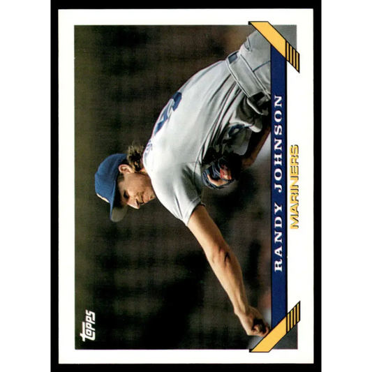 1993 Topps #460 Randy Johnson NM-MT Seattle Mariners Baseball Card Image 1