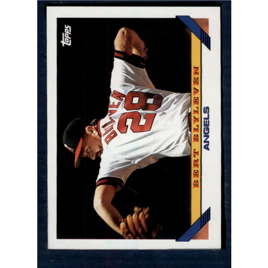 1993 Topps #48 Bert Blyleven NM-MT California Angels Baseball Card  Image 1