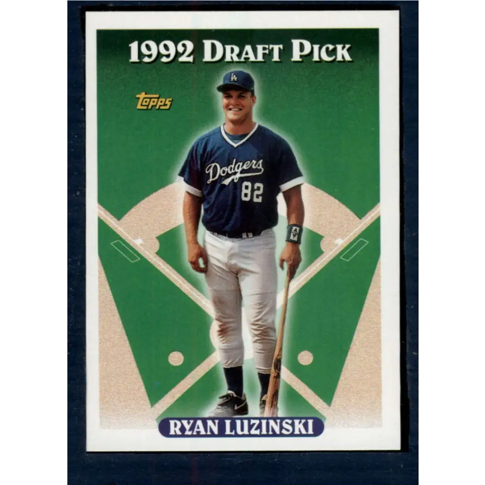 1993 Topps #481 Ryan Luzinski NM-MT RC Rookie Los Angeles Dodgers Baseball Card  Image 1
