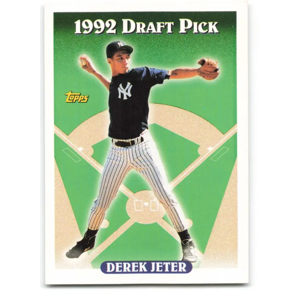 1993 Topps #98 Derek Jeter NM-MT RC Rookie New York Yankees Baseball Card  Image 1