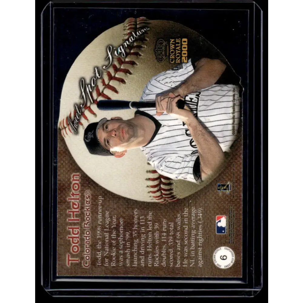 2000 Pacific Crown Royale #23 Rick Ankiel St. Louis Cardinals NM-MT Auto Baseball Card Image 2