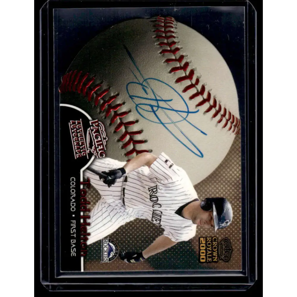 2000 Pacific Crown Royale #23 Rick Ankiel St. Louis Cardinals NM-MT Auto Baseball Card Image 1