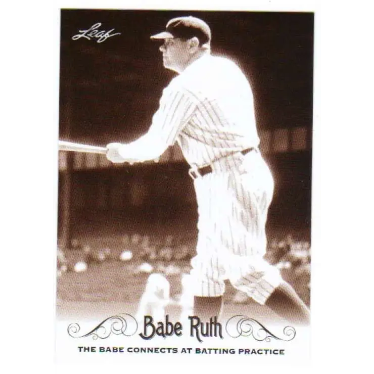 2016 Leaf Babe Ruth Collection #37 Babe Ruth NM-MT – TradingCardSystems.com