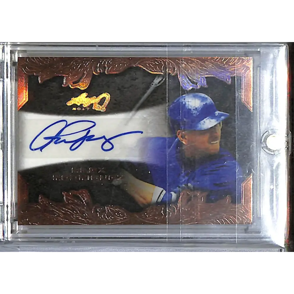 2017 Leaf Q #BA-AR1 Alex Rodriguez NM-MT Auto  Image 1