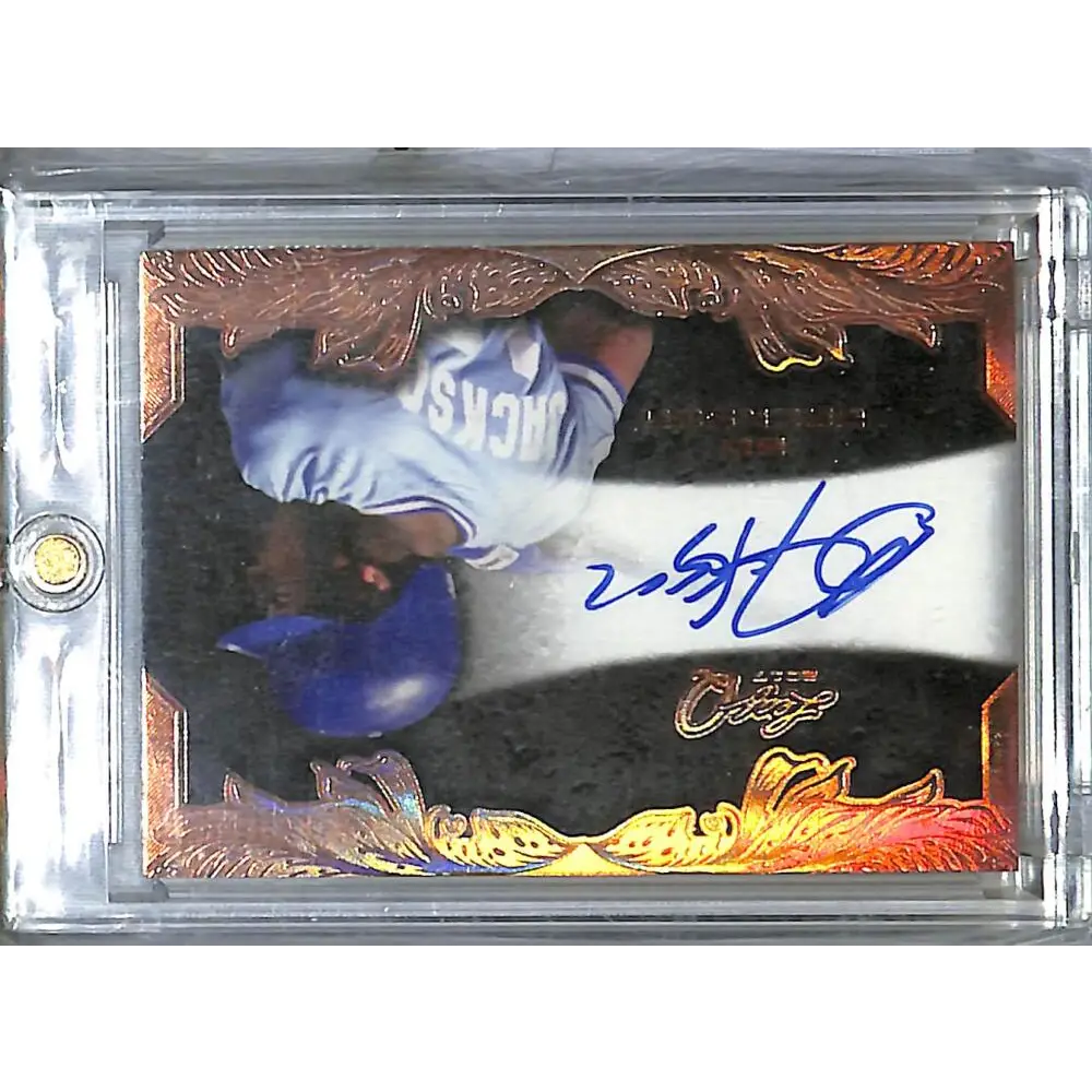 2017 Leaf Q #BA-BJ1 Bo Jackson NM-MT Auto  Image 1