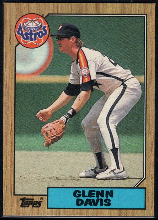 1987 Topps #560 Glenn Davis EX Excellent Houston Astros Baseball Card  Image 1