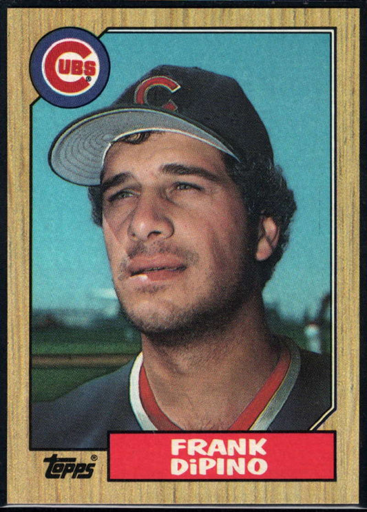 1987 Topps #662 Frank DiPino EX Excellent Chicago Cubs Baseball Card  Image 1